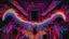 Placeholder: a vibrant and electrifying medium image of a blacklight ((illuminating)) a dark room, neon colors, glowing, psychedelic, party atmosphere, abstract art, UV light, glowing objects, fluorescent, energetic, vibrant, night scene, glowing paint, dance floor, vibrant patterns, clubbing culture, neon lights, electric atmosphere