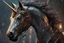 Placeholder: Demonic unicorn mixed with chimera in 8k solo leveling shadow artstyle, machine them, close picture, rain, intricate details, highly detailed, high details, detailed portrait, masterpiece,ultra detailed, ultra quality