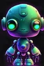 Placeholder: make it a gamer, cute and smart robot in a galaxy