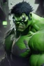 Placeholder: the hulk as ninja, anime, depth of field, nvidia graphics