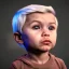 Placeholder: Merlin toddler, full body, dramatic lighting, hyper realistic