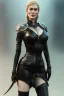 Placeholder: Cersei Lannister as evil dominatrix in black leather, busty, cleavage, curvy, lena headay, angry, stern look. character design by cory loftis, fenghua zhong, ryohei hase, ismail inceoglu and ruan jia. unreal engine 5, artistic lighting, highly detailed, photorealistic, fantasy