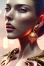 Placeholder: photo of a gorgeous female in the style of stefan kostic, realistic, half body shot, sharp focus, 8 k high definition, insanely detailed, intricate, elegant, art by stanley lau and artgerm, extreme bokeh foliage