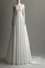 Placeholder: white greek wedding dress Photorealistic