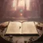 Placeholder: mdjrny-v4 style, magic spell book sitting on a table in the catacombs, hypermaximalist, insanely detailed and intricate, octane render, unreal engine, 8k, by greg rutkowski and Peter Mohrbacher and magali villeneuve