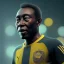 Placeholder: Legend pele,shallow depth of field 50, macro lens, unreal engine 5, ultra detailed, realistic