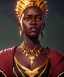 Placeholder: a fancy portrait of a snow african Queen by Greg Rutkowski, Sung Choi, Mitchell Mohrhauser, Maciej Kuciara, Johnson Ting, Maxim Verehin, Peter Konig, kente, 8k photorealistic, cinematic lighting, HD, high details, dramatic, atmosphereric, trending on artstation