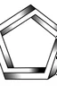 Placeholder: Impossible Pentagon; Optical Art; eldritch elegant fantastical intricate hyperdetailed holographic magnificent meticulous mysterious ominous