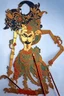 Placeholder: Wayang pupet papercut style multi layered metalic