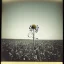 Placeholder: single long stem wildflower in a field, polaroid, tender, vintage, award winning landscape photography, nature photography, r/mostbeautiful