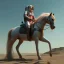 Placeholder: Riding horse astronaut mars unreal engine 5, octan render