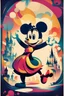 Placeholder: nostalgic poster cheerfull disney abstract