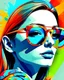 Placeholder: Art illustration sunglasses atman