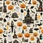 Placeholder: Halloween seamless pattern