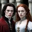 Placeholder: [she is Zoë Bleu and he is Caleb Landry Jones] Count Dracula is prince who denounces God in the 15th-century after the loss of his wife. Condemned to wander the centuries, he defies fate and death, guided by a single hope - to be reunited with his lost love. Dracula has a pale and wrinkled face, his wife is an extroverted bohemian. They stand in the cold palace in Brașov en Transylvanie