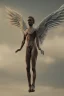 Placeholder: lovecraftian angel human with wings