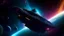 Placeholder: captivating scene. magical space theme. extreme depth and detail. futuristic generation spaceship. colorful nebula