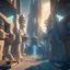 Placeholder: giant labyrinth scifi city, unreal engine 5, 8k resolution, photorealistic, ultra detailed