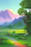 Placeholder: easy landscape paint