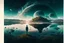 Placeholder: epic, cosmos, persons, big epic lake, planet, vegetation, movie poster hd