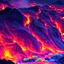 Placeholder: colorful lava background