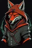 Placeholder: mysterius hunter with fox's mask like bloodborn style