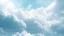 Placeholder: Sureal cloud Stairway to heaven with white light shining in the blue sky