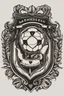 Placeholder: tegn et soccer logo med navnet "De Nådesløse"