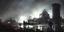 Placeholder: Jeremy Mann, giger, night scene, farm with a big UFO and a silo,forest fires, tornado rainy weather, crowded alien cow, great composition, highly detailed, high quality