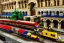 Placeholder: Train station lego in lego Italian Rome lego