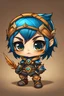 Placeholder: league of legends but in chibi form