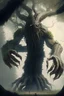 Placeholder: Very big tree beast with long hands