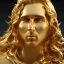 Placeholder: perfect face, lionel messi golden statue, 8k, render, ray tracing, fog