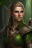Placeholder: Portrait of a fantasy elf ranger
