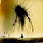 Placeholder: Liminal lovecraftian Abominations, by Stephen Gammell and Don Hertzfeldt and Pejac, warm colors, stylish, unsettling horror art, vestiges of horror, dark shines war, guided by N(t)=N0​⋅e−kt