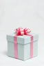 Placeholder: gift box ,wrapping paper,bow,transparent background