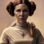 Placeholder: centered, Realist, hyper detailed, head and shoulders portrait, stunningly carrie fisher as princess leia from star wars, daylight, artgerm,Greg rutkowski,vallejo,alphonse mucha