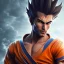 Placeholder: Realistic Goku Portrait, 8K, Photorealism