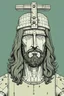 Placeholder: jesus witha robot head