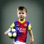 Placeholder: Messi at 3 years old