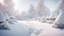 Placeholder: a landscape of a snowy garden during winter, cinematic, unreal engine, 4K UHD image, octane render, very intricated details