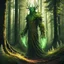 Placeholder: create a full body portrait of a forest spirit wraith ghost spectre , with highly detailed, sharply lined facial features, in the deep forest of Brokilon , finely inked, in rustic colors, 4k in the style of Peter Mohrbacher source vibrations, bokeh like f/0.8, tilt-shift lens 8k, high detail, smooth render, down-light, unreal engine, prize winning