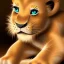 Placeholder: Lion King animation Honzo male light brown lion