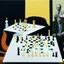 Placeholder: Complex Surgical Instruments,Putin,President Xi jinping,Joe Biden Play Chess with a Newborn Boy,absolute order,black background,surrealism,minimalism,Painting By Adrian Ghenie,Michelangelo,Rene Magritte,Lucian Freud,Salvador Dali,Pablo Picasso