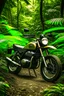 Placeholder: Hero motorcycle in jungle