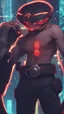 Placeholder: Lee Sin from League of Legends in cyberpunk