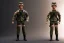 Placeholder: G.I. Joe doll soldier nylon Donald Trump, gun,boots, helmet, Trump facial detail,trump