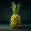 Placeholder: An attractive pineapple posing, supermodel, fruit