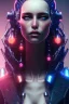 Placeholder: cyberpunk, head, women, rendering