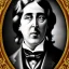 Placeholder: Ultra detailed fullbody Portrait in oil on canvas of oscar wilde ,extremely detailed digital painting, extremely detailed face,crystal clear Big glowing eyes, mystical colors ,perfectly centered image, perfect composition, rim light, beautiful lighting,masterpiece,8k, stunning scene, raytracing, anatomically correct, in the style of robert e howard and Wizyakuza and Ohrai Noriyoshi and Simon Bisley and uncannyknac